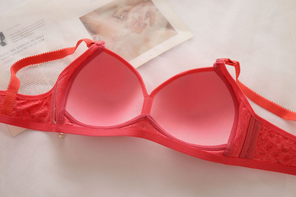 Sofeez Printed Push Up Wire Free Bra