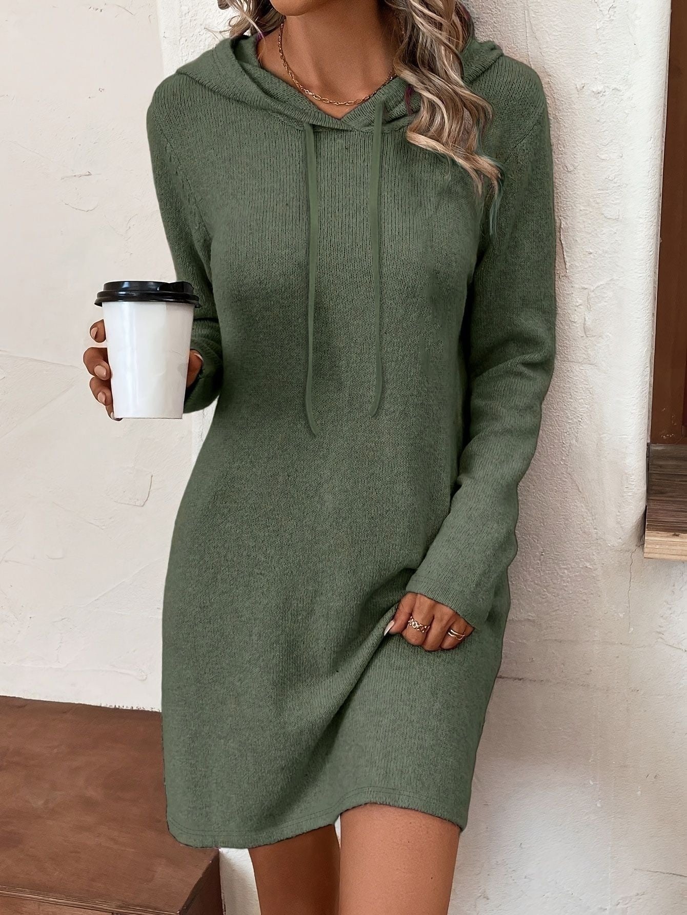 Sofeez Chic Long-Sleeve Bodycon Winter Dress